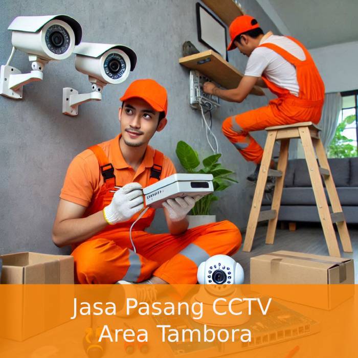 Jasa Pasang CCTV Area Tambora