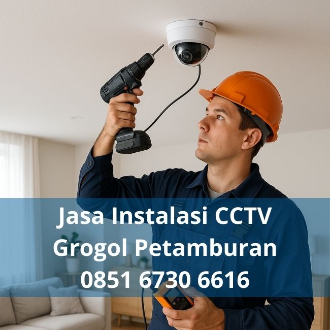 Jasa Instalasi CCTV Grogol Petamburan
